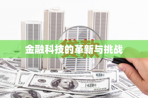 林甸金融科技的革新与挑战