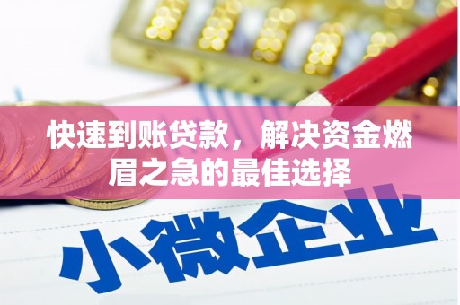 林甸快速到账贷款，解决资金燃眉之急的最佳选择