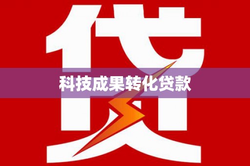 林甸科技成果转化贷款