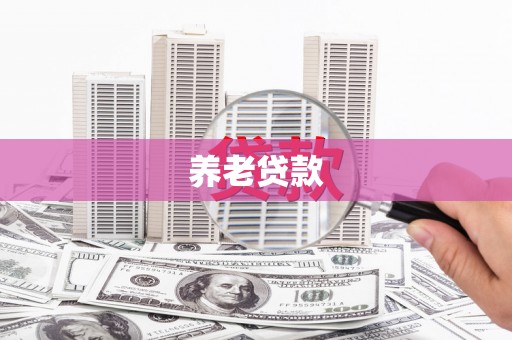 林甸养老贷款