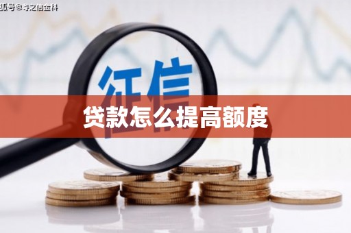 林甸贷款怎么提高额度