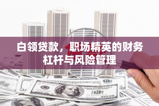 林甸白领贷款，职场精英的财务杠杆与风险管理