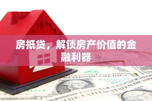 林甸房抵贷，解锁房产价值的金融利器