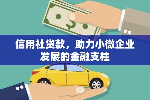 林甸信用社贷款，助力小微企业发展的金融支柱