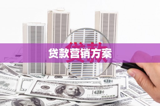 林甸贷款营销方案