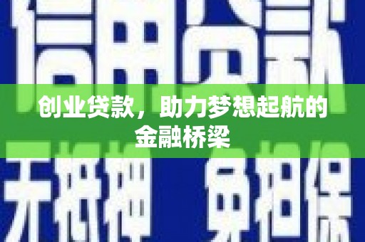 林甸创业贷款，助力梦想起航的金融桥梁