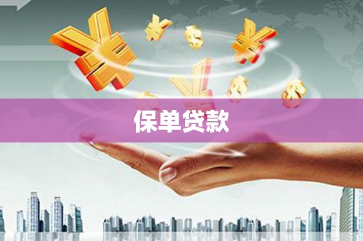 林甸保单贷款
