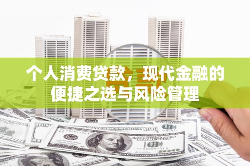 林甸个人消费贷款，现代金融的便捷之选与风险管理