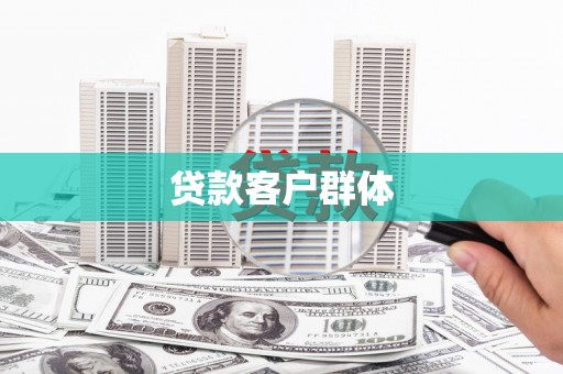 林甸贷款客户群体