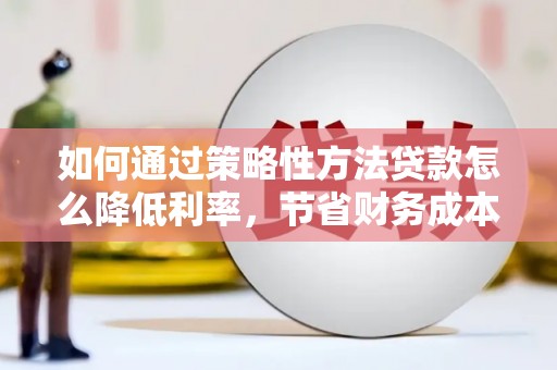 林甸如何通过策略性方法贷款怎么降低利率，节省财务成本
