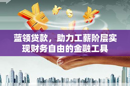 林甸蓝领贷款，助力工薪阶层实现财务自由的金融工具