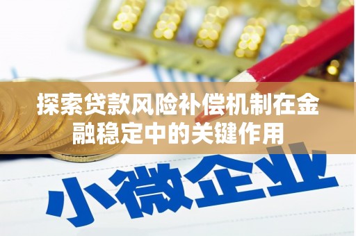 林甸探索贷款风险补偿机制在金融稳定中的关键作用