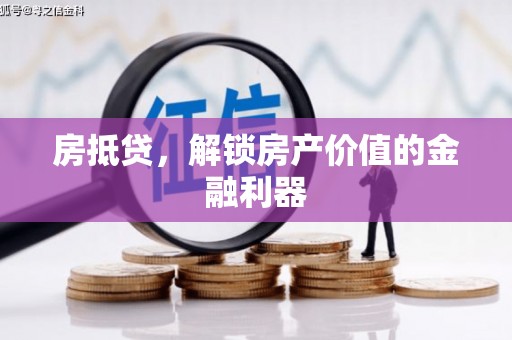 林甸房抵贷，解锁房产价值的金融利器