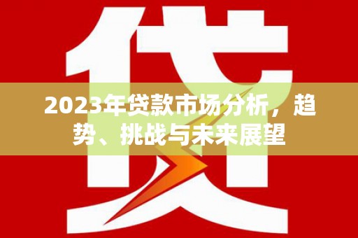 林甸2023年贷款市场分析，趋势、挑战与未来展望