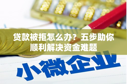 林甸贷款被拒怎么办？五步助你顺利解决资金难题