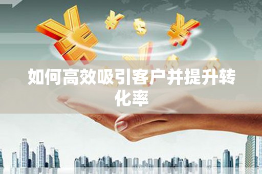 林甸如何高效吸引客户并提升转化率