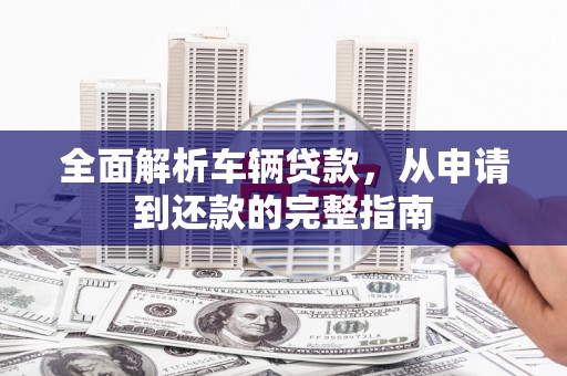 林甸全面解析车辆贷款，从申请到还款的完整指南