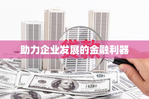 林甸助力企业发展的金融利器