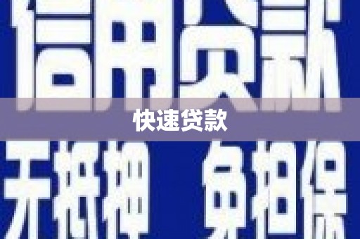 林甸快速贷款