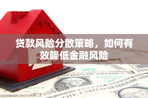 林甸贷款风险分散策略，如何有效降低金融风险