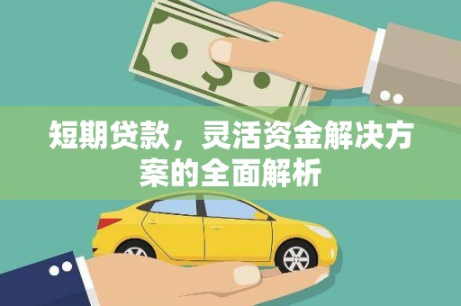 林甸短期贷款，灵活资金解决方案的全面解析