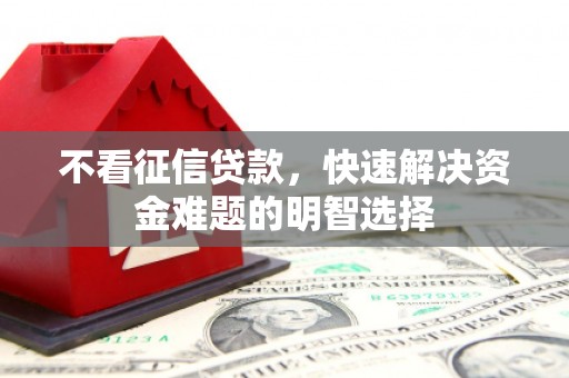 林甸不看征信贷款，快速解决资金难题的明智选择
