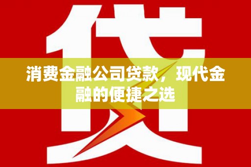 林甸消费金融公司贷款，现代金融的便捷之选