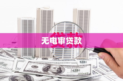 林甸无电审贷款