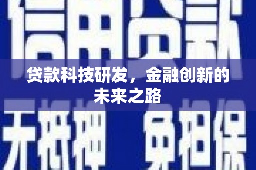 林甸贷款科技研发，金融创新的未来之路