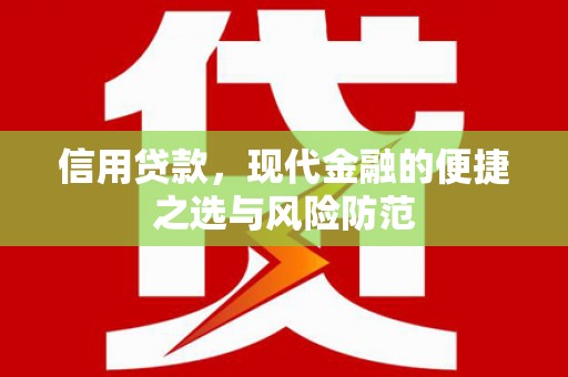 林甸信用贷款，现代金融的便捷之选与风险防范