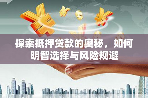 林甸探索抵押贷款的奥秘，如何明智选择与风险规避