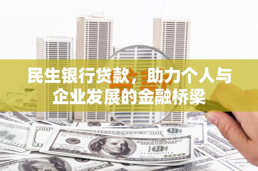 林甸民生银行贷款，助力个人与企业发展的金融桥梁