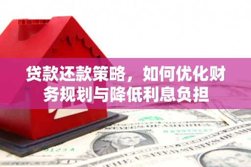 林甸贷款还款策略，如何优化财务规划与降低利息负担