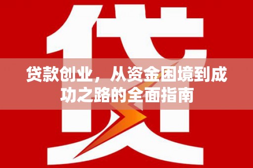 林甸贷款创业，从资金困境到成功之路的全面指南