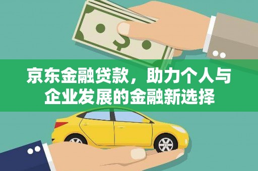 林甸京东金融贷款，助力个人与企业发展的金融新选择