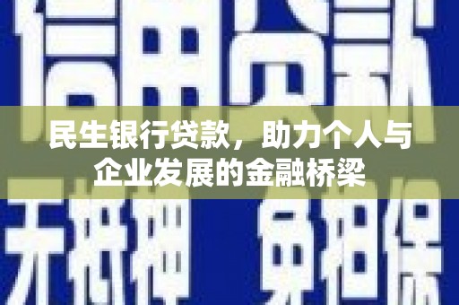 林甸民生银行贷款，助力个人与企业发展的金融桥梁