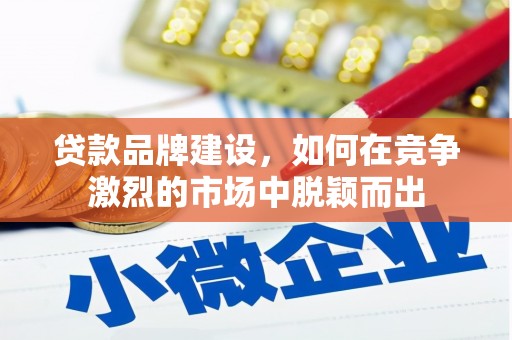 林甸贷款品牌建设，如何在竞争激烈的市场中脱颖而出