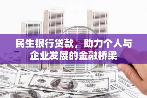 林甸民生银行贷款，助力个人与企业发展的金融桥梁