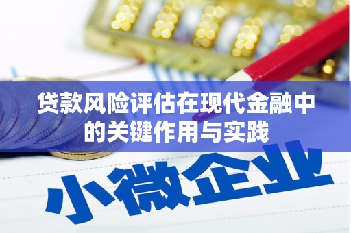 林甸贷款风险评估在现代金融中的关键作用与实践