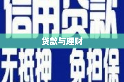 林甸贷款与理财