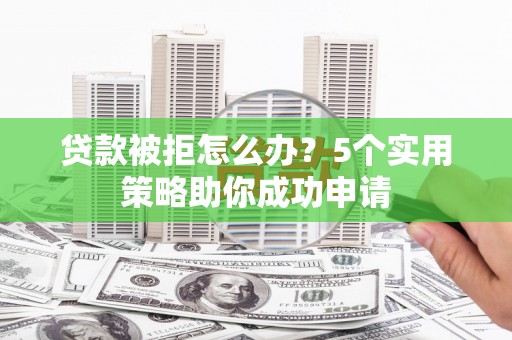 林甸贷款被拒怎么办？5个实用策略助你成功申请