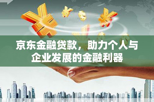 林甸京东金融贷款，助力个人与企业发展的金融利器