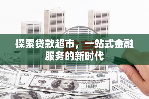 林甸探索贷款超市，一站式金融服务的新时代