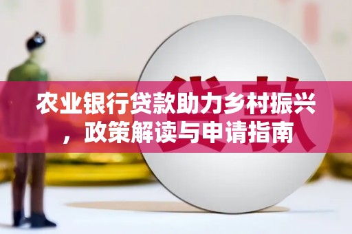 林甸农业银行贷款助力乡村振兴，政策解读与申请指南