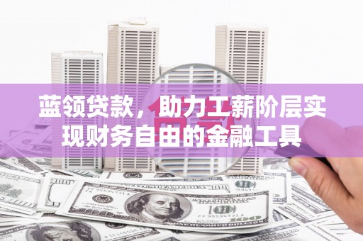 林甸蓝领贷款，助力工薪阶层实现财务自由的金融工具