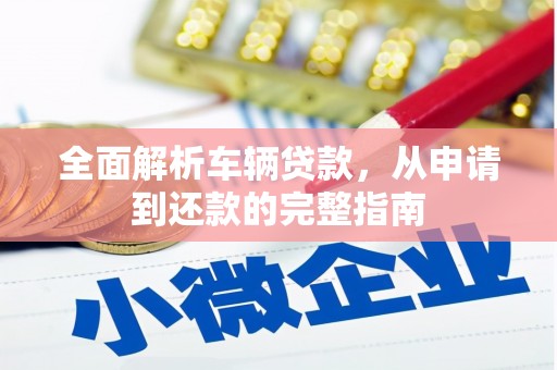 林甸全面解析车辆贷款，从申请到还款的完整指南