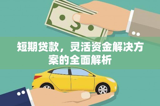 林甸短期贷款，灵活资金解决方案的全面解析