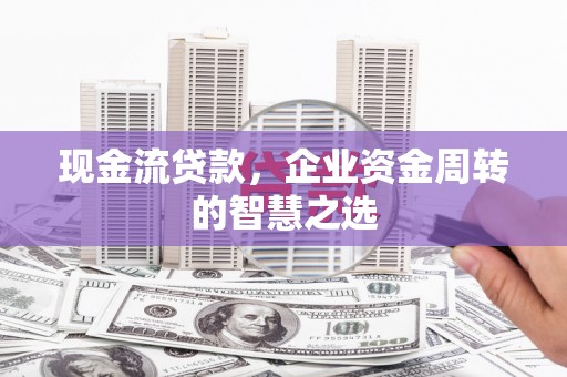 林甸现金流贷款，企业资金周转的智慧之选