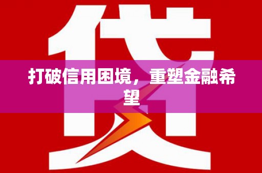 林甸打破信用困境，重塑金融希望