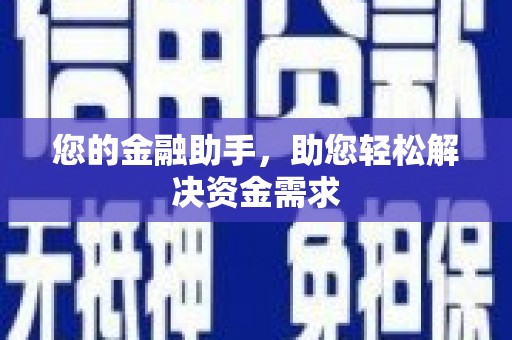 林甸您的金融助手，助您轻松解决资金需求